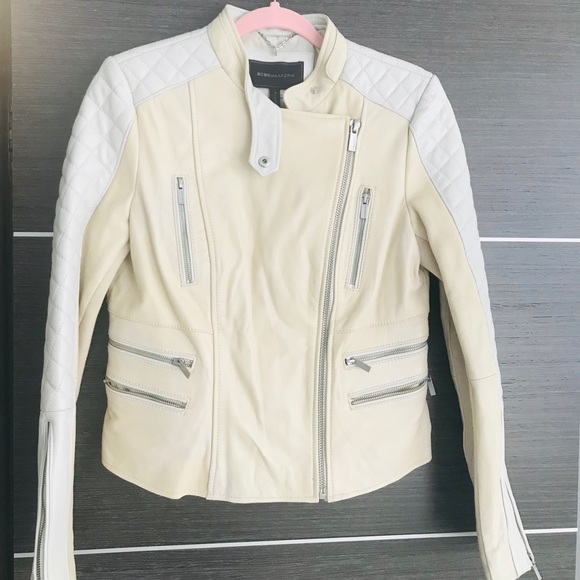 COPY - BCBG Maxazria Genuine Leather Jacket Med - Parfait